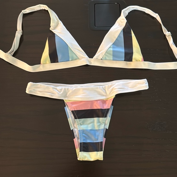 Rainbow triangle bathing suit - Picture 1 of 1